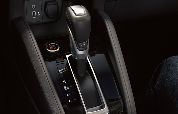 2022 Nissan Versa gear shifter for xtronic CVT automatic transmission.