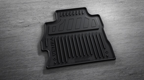 2023 Nissan Versa all-season floor mats (4-piece set).