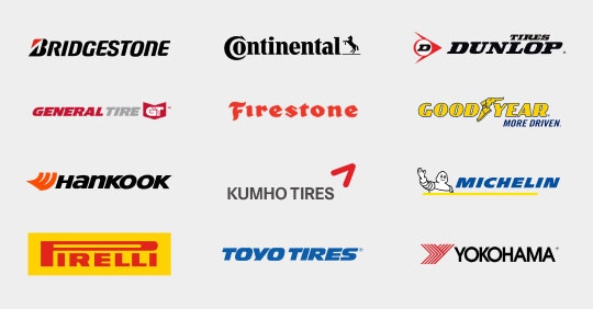 Choose from the biggest brands
